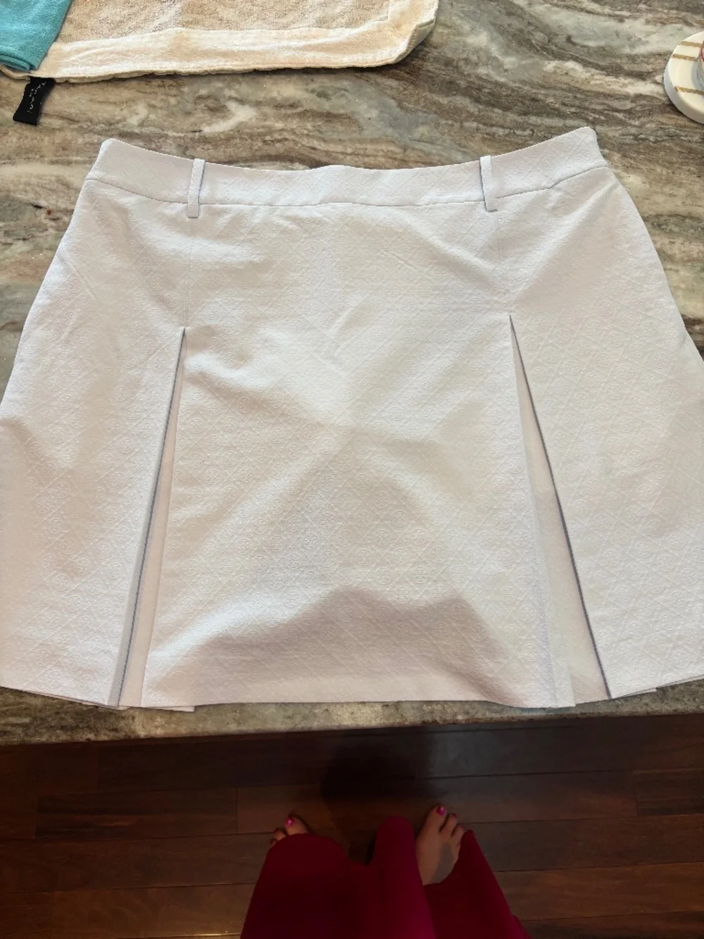 Tory Burch T Monogram Golf Skort Size 14